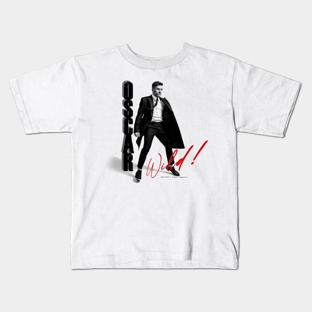 Oscar Isaac (Oscar... wild!) Kids T-Shirt by The Busy Jedi